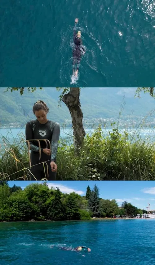 Teaser événement sportif natation en suisse